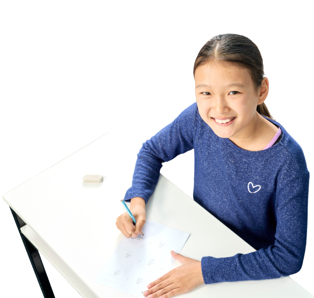 Student studying remotely
